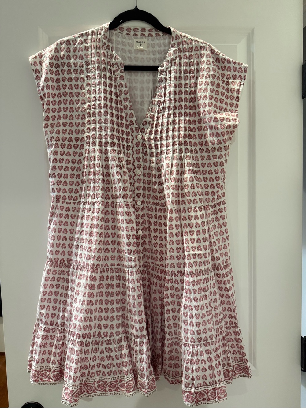 Marea by Liz Joy Mackenzie Dress in White Lavender Thistle